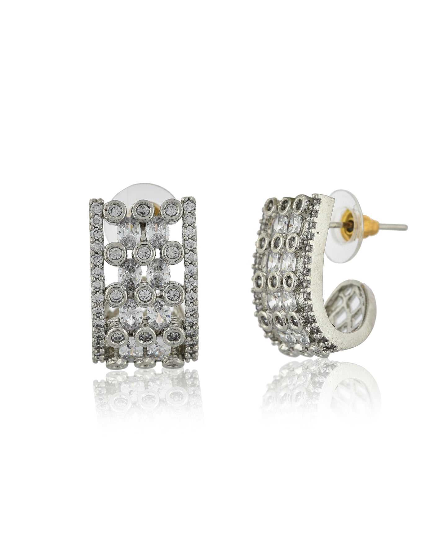 AD DOTS J EARRING