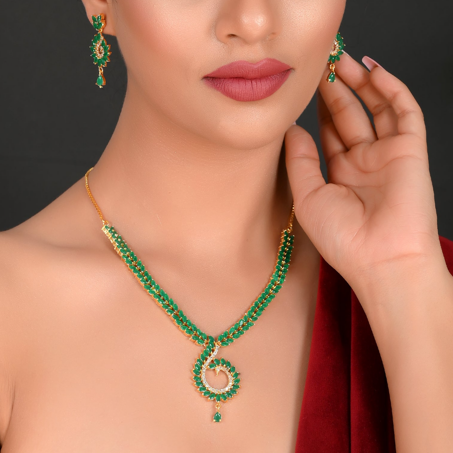 GREEN SNUSHA SET