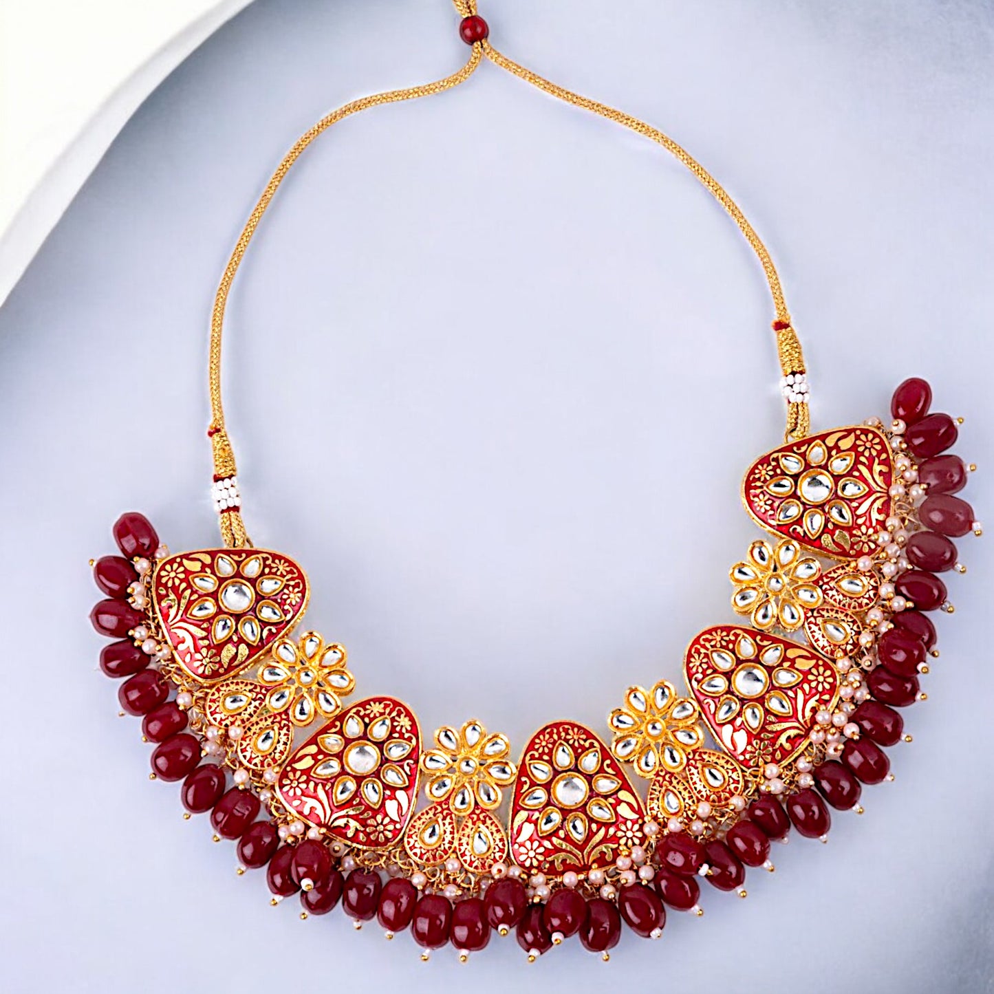 RED APARNA FULL SET