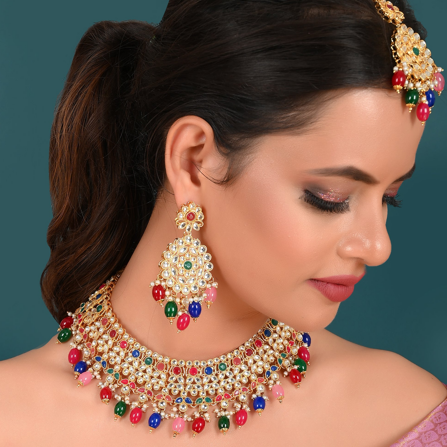 MULTI 1 KUNDAN SUHANI FULL SET