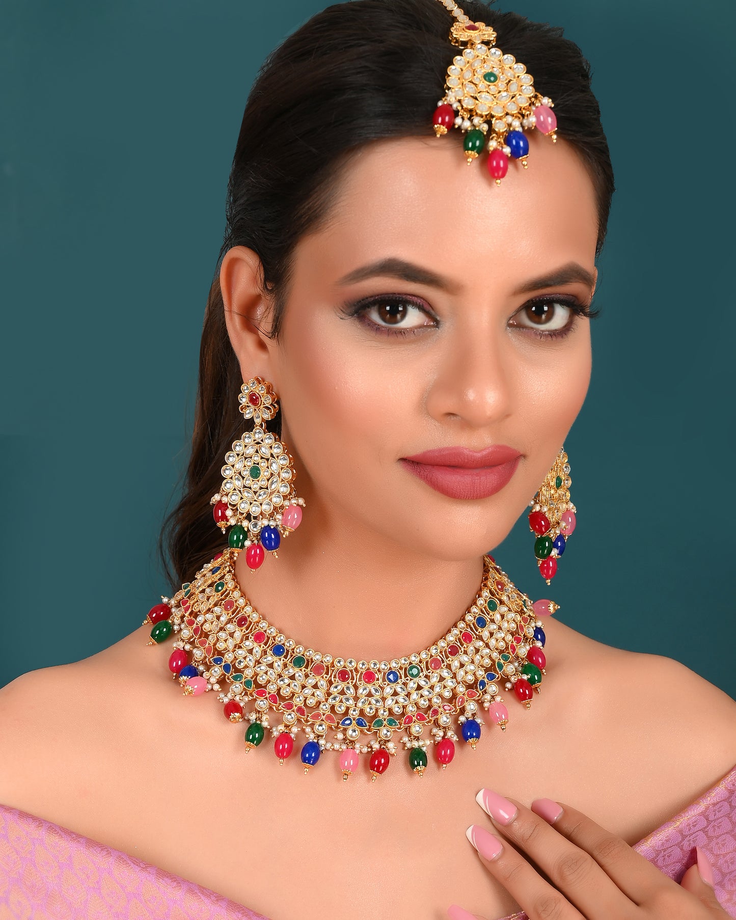 MULTI 1 KUNDAN SUHANI FULL SET