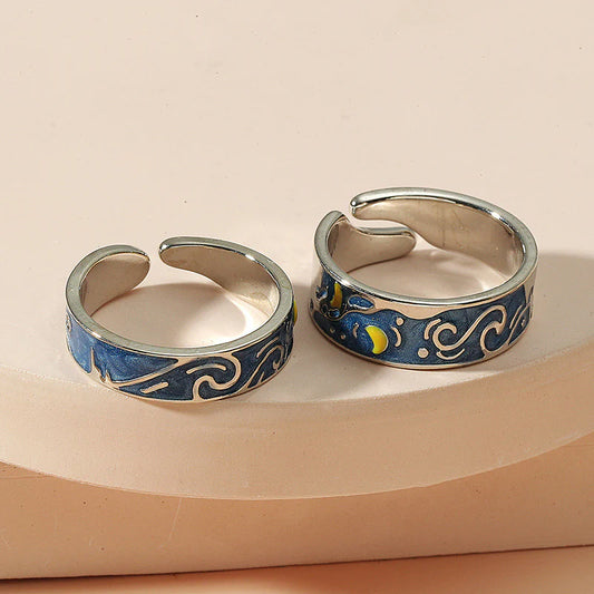 LOVE MAGNET COUPLE 2 PIECE RING