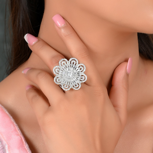 CLEAR AD DAWN RING