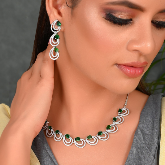 GREEN AD CHAITRA SET