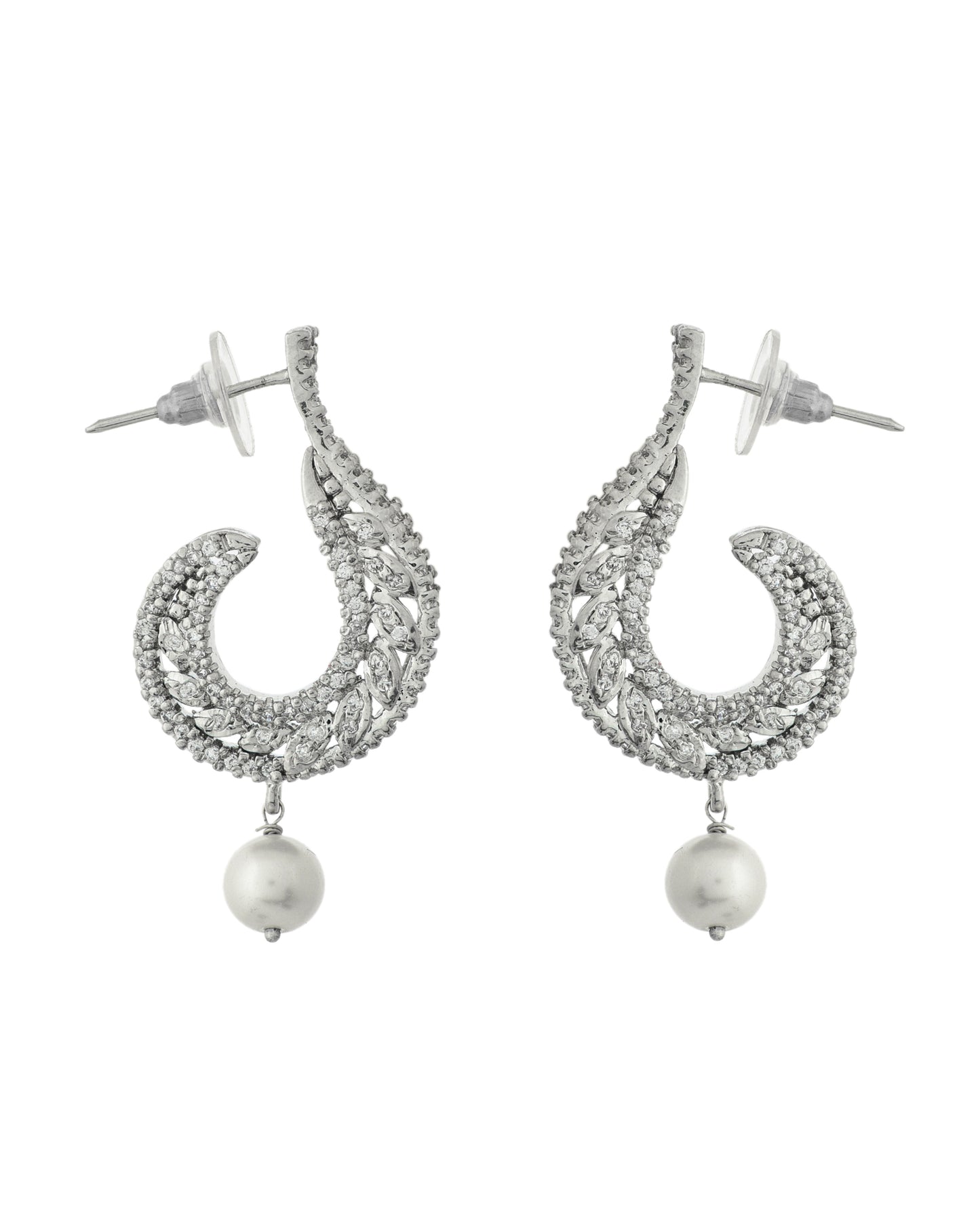 AD PEARL DROP EARRING