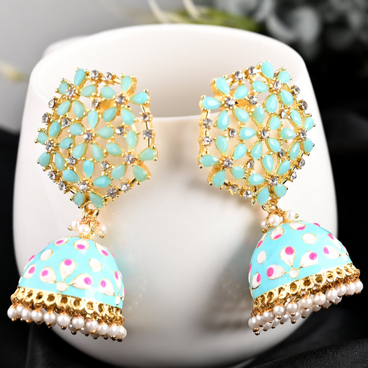 AQUA RISA JHUMKI