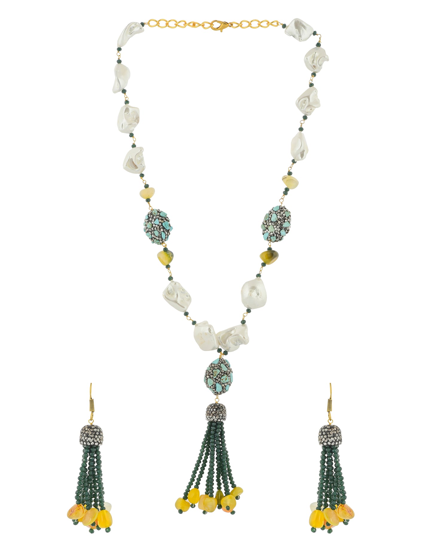 ANGEL BAROQUE NECKLACE SET