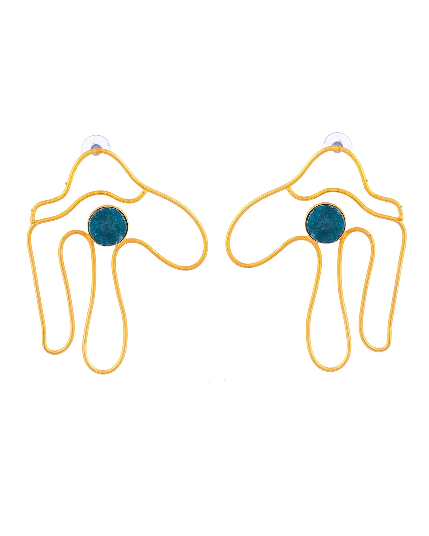 AQUA JUNIPER EARRING
