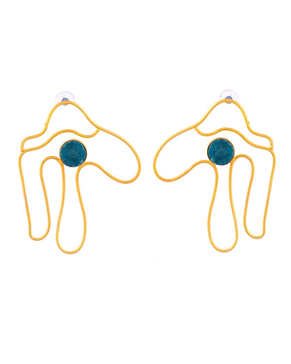 AQUA JUNIPER EARRING