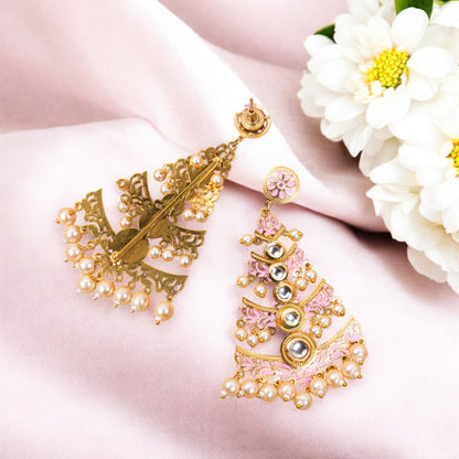 BLUSH MADHAVI EARRING
