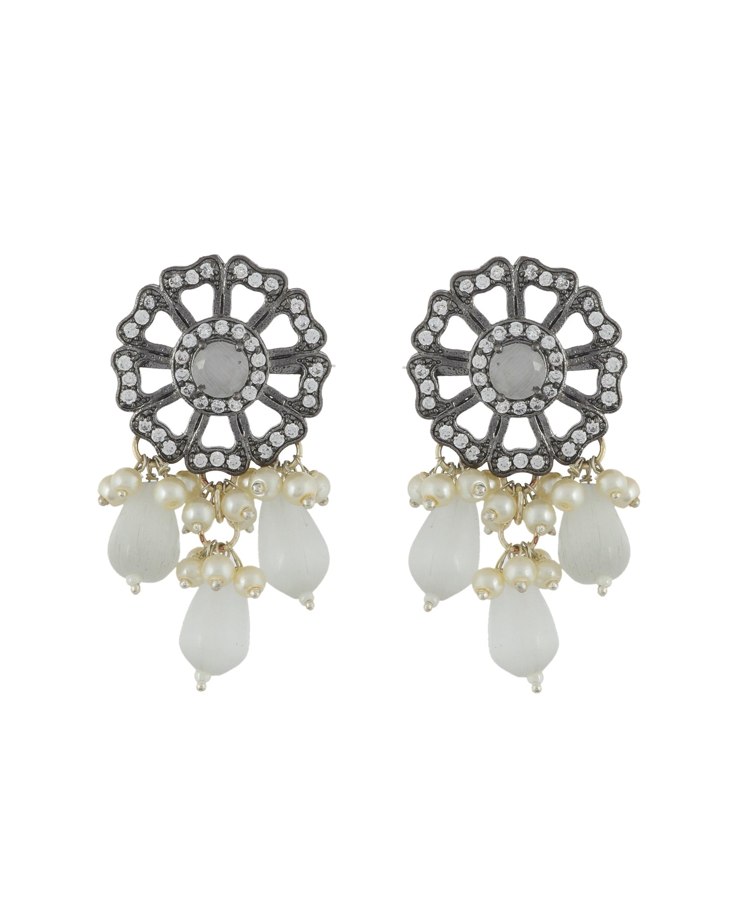 CREAM ARINA NECKLACE SET