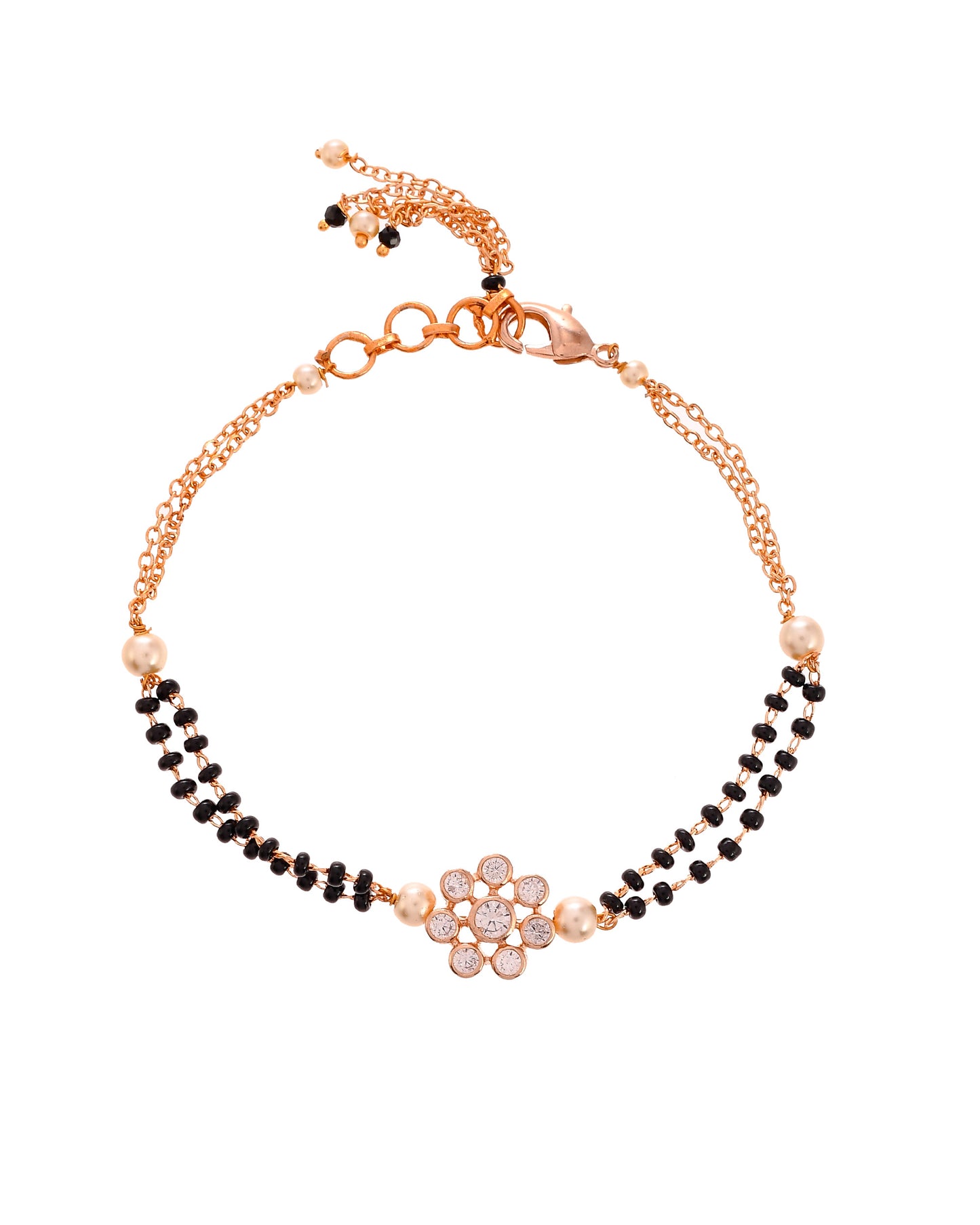 FLOWER MANGALSUTRA BRACELET