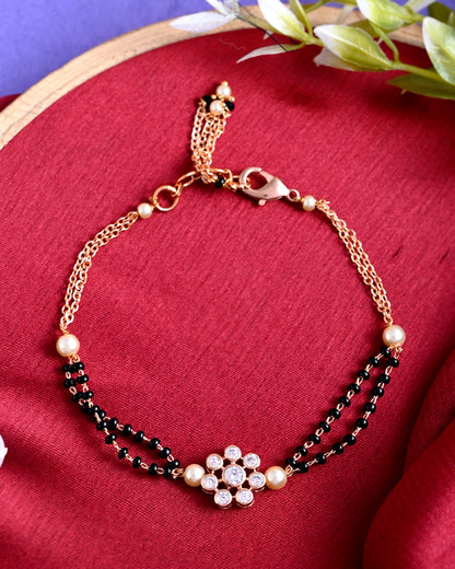 FLOWER MANGALSUTRA BRACELET