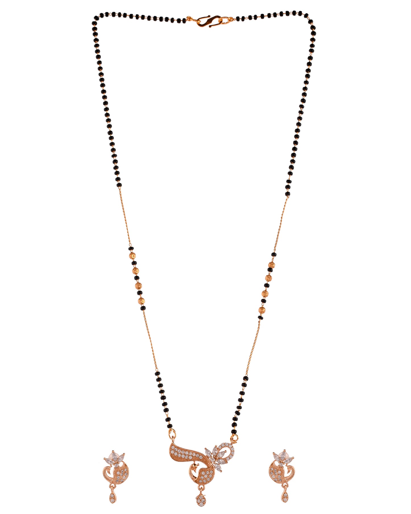 AMBER MANGALSUTRA SET