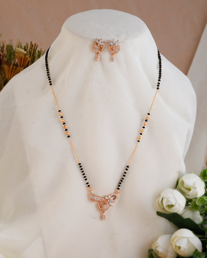AMBER MANGALSUTRA SET