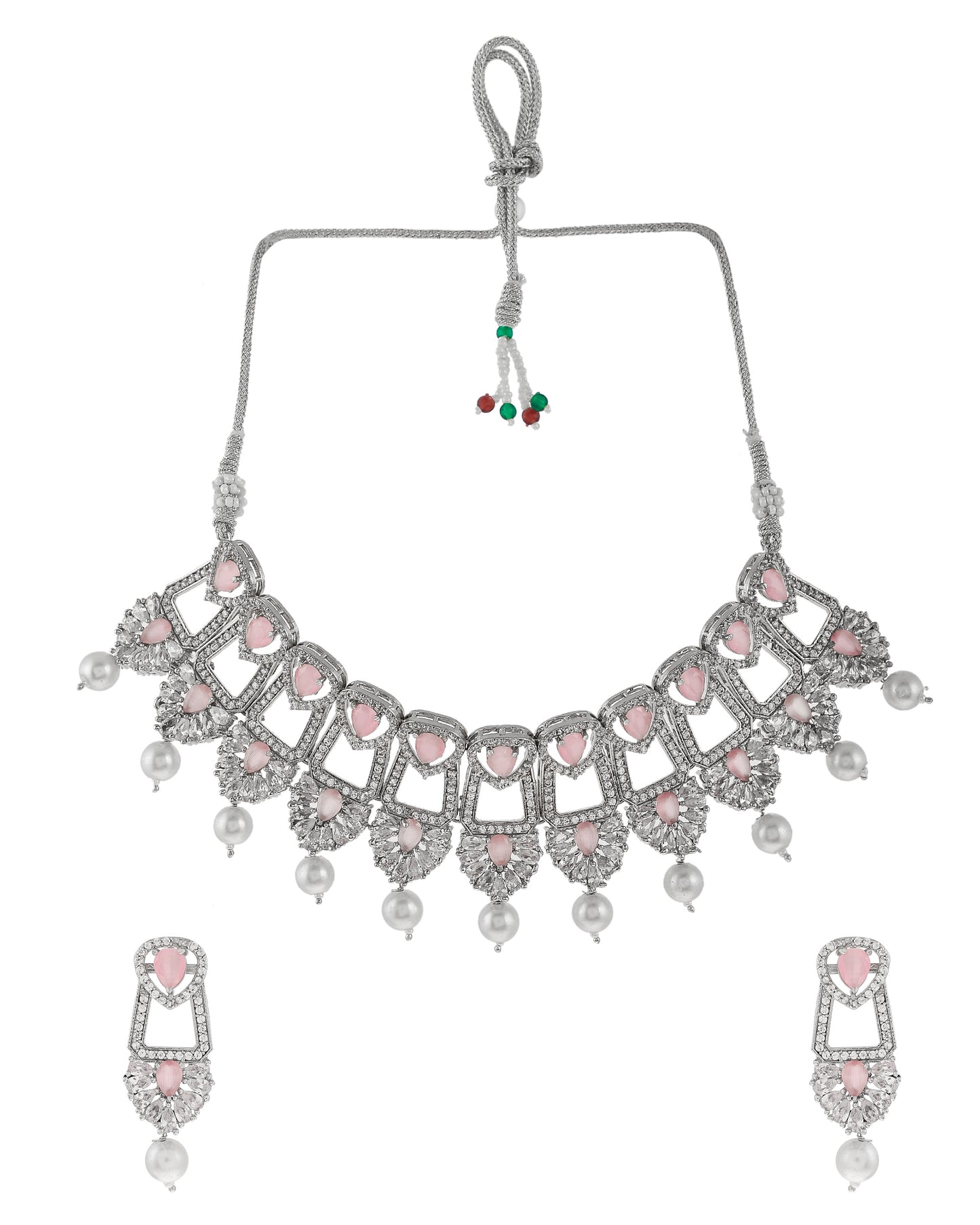 BLUSH ALMOND CRYSTA SET