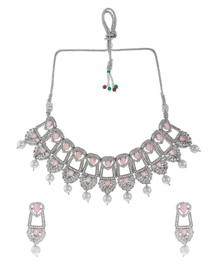 BLUSH ALMOND CRYSTA SET