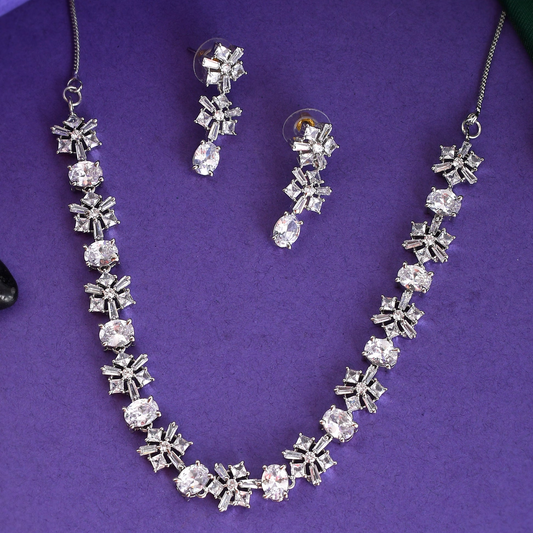 SNOW FLAKE OVAL SET