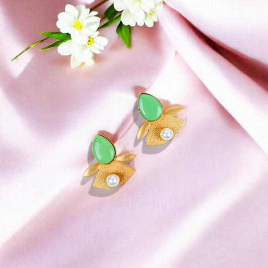 GREEN KASEY EARRING