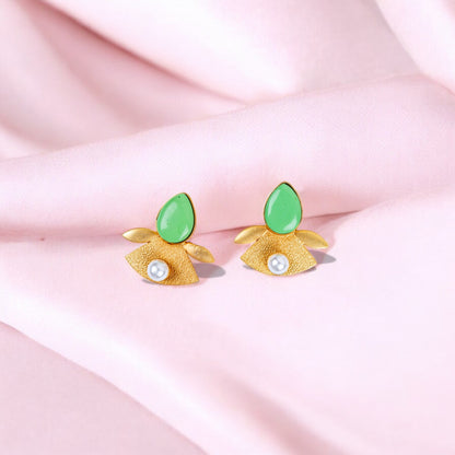 GREEN KASEY EARRING