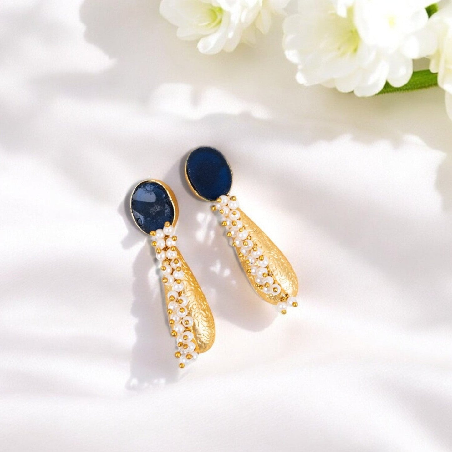 INDIGO KARA EARRING