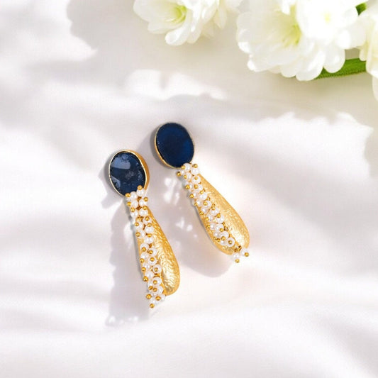 INDIGO KARA EARRING