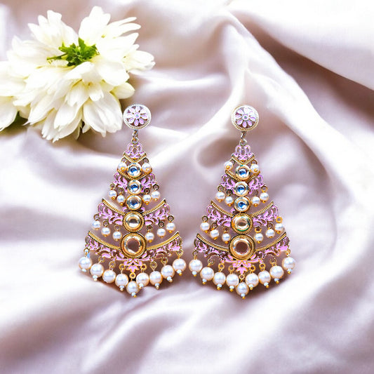 BLUSH MADHAVI EARRING