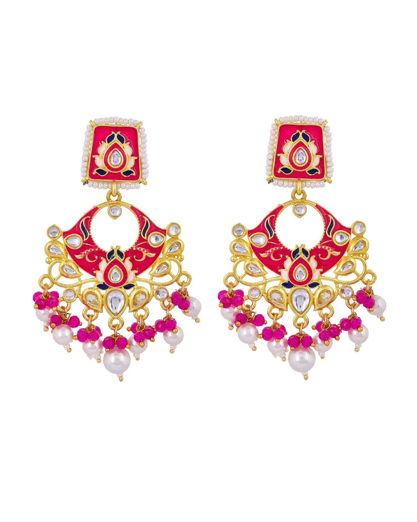 PINK PHILIPA DANGLER, CHANDBALI