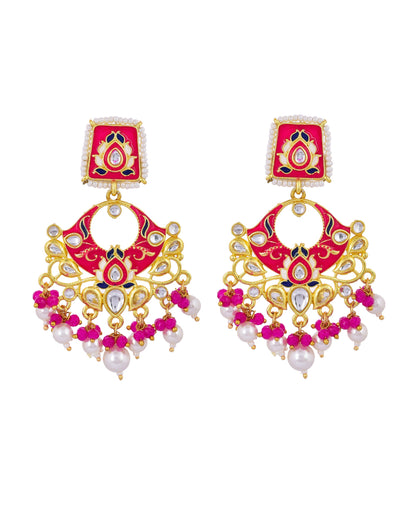 PINK PHILIPA DANGLER, CHANDBALI