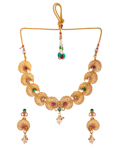 GOLDEN JEMMA NECKLACE SET