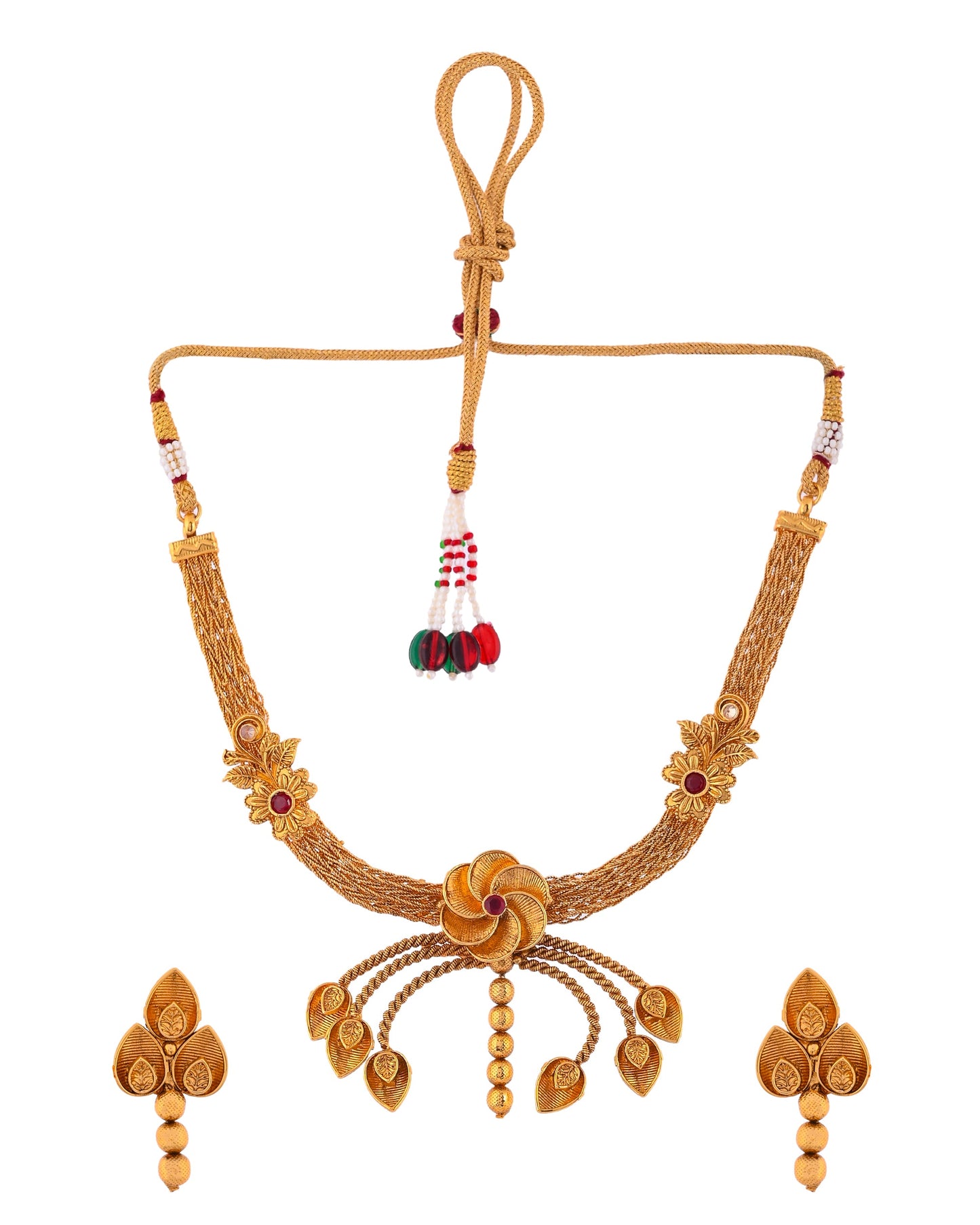 GOLDEN JENNIFER NECKLACE SET