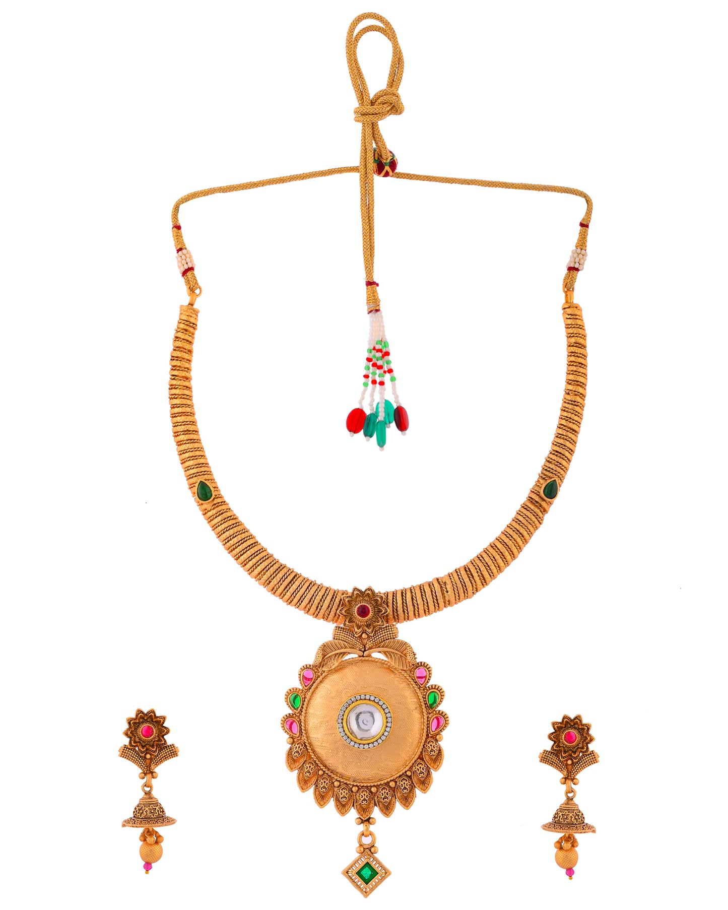 GOLDEN JACINTA NECKLACE SET