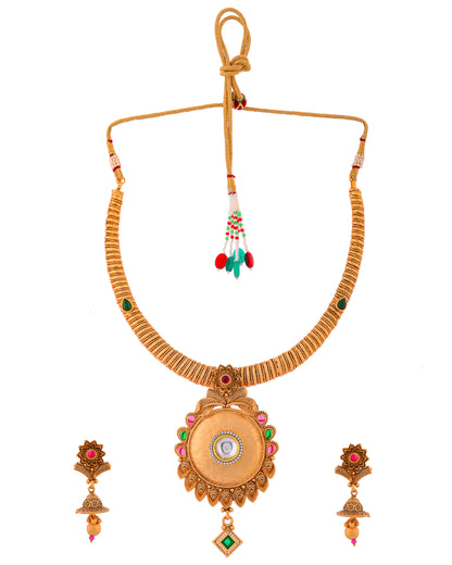 GOLDEN JACINTA NECKLACE SET