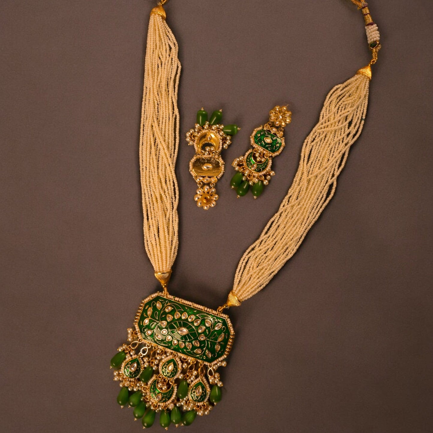 GREEN AARTI SET