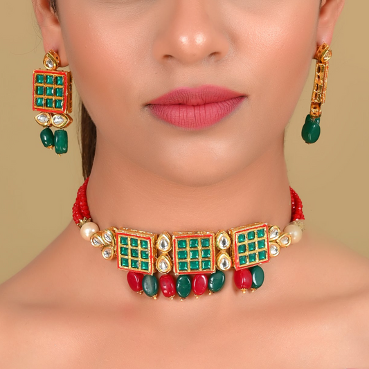 GREEN TAVISHI SET