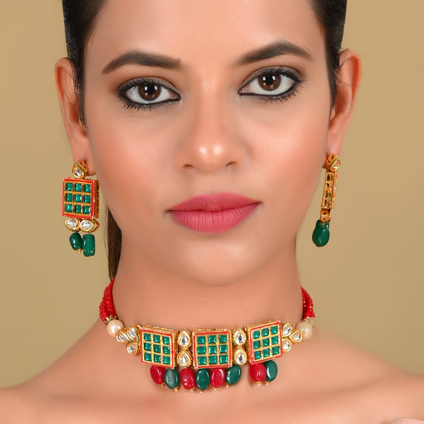 GREEN TAVISHI SET