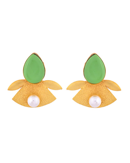 GREEN KASEY EARRING