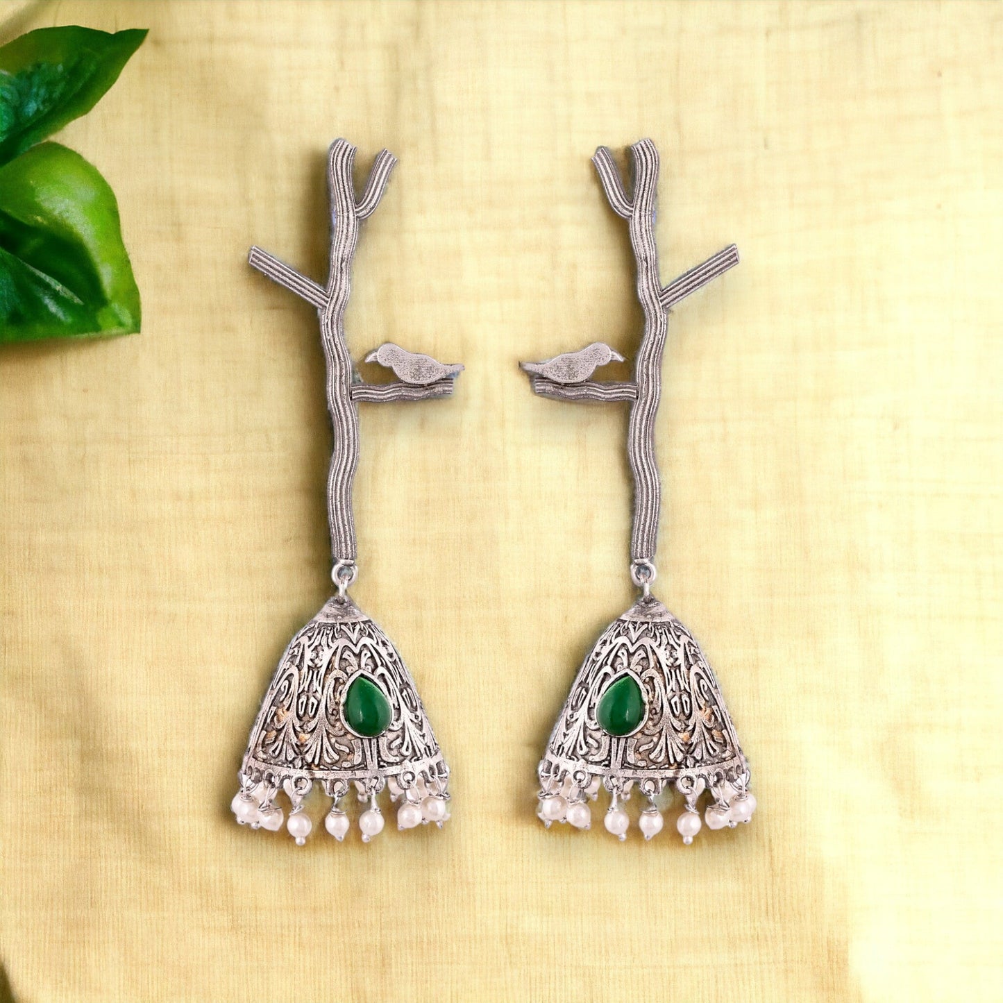 GREEN LORENA EARRING