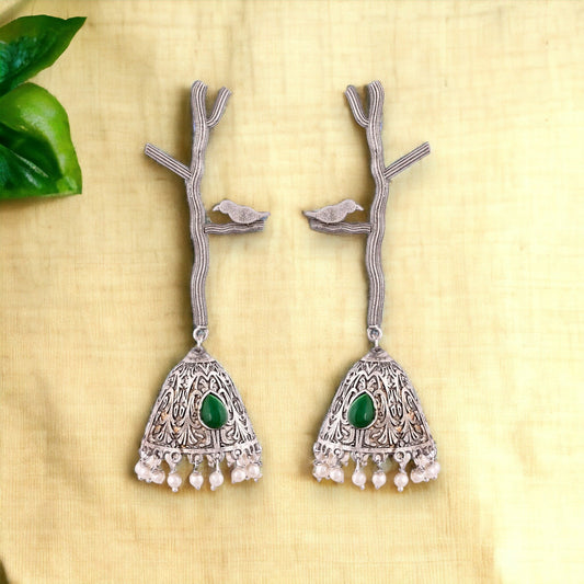 GREEN LORENA EARRING