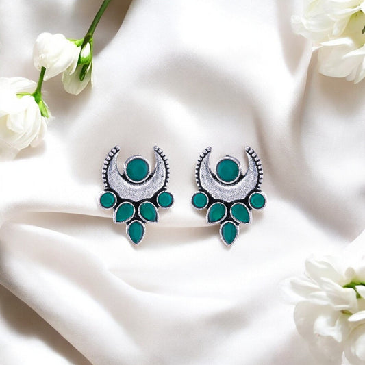 GREEN MOON STUDS