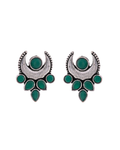 GREEN MOON STUDS