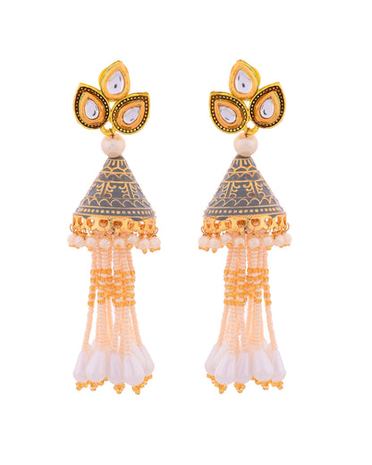 GREY SPRING JHUMKI