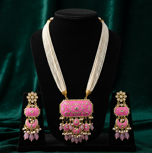 BLUSH AARTI SET
