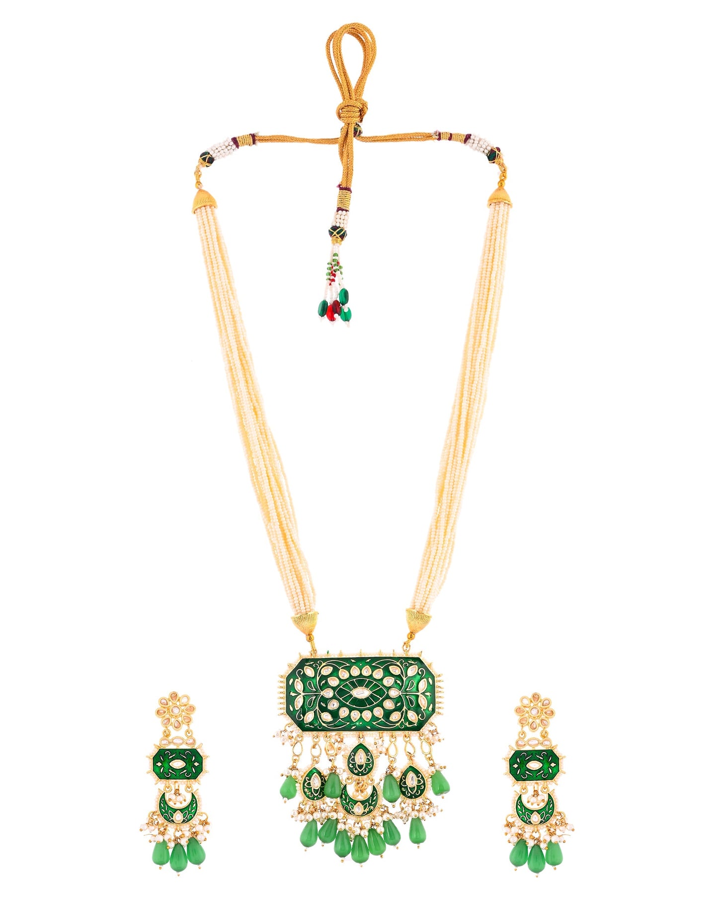 GREEN AARTI SET