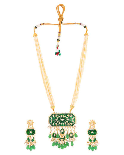 GREEN AARTI SET