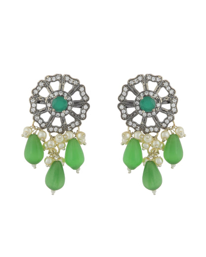 GREEN ARINA NECKLACE SET