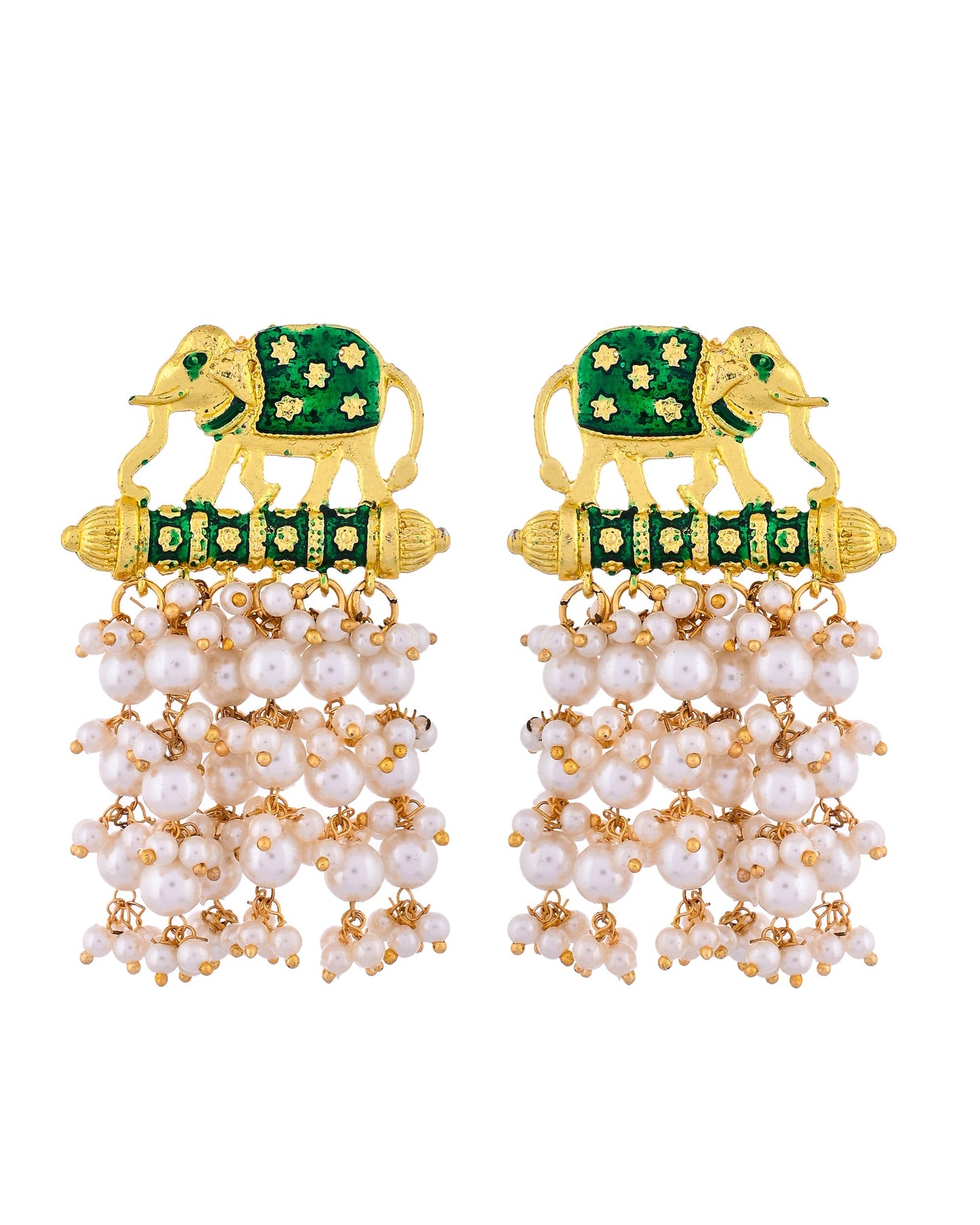 GREEN REVATI EARRING