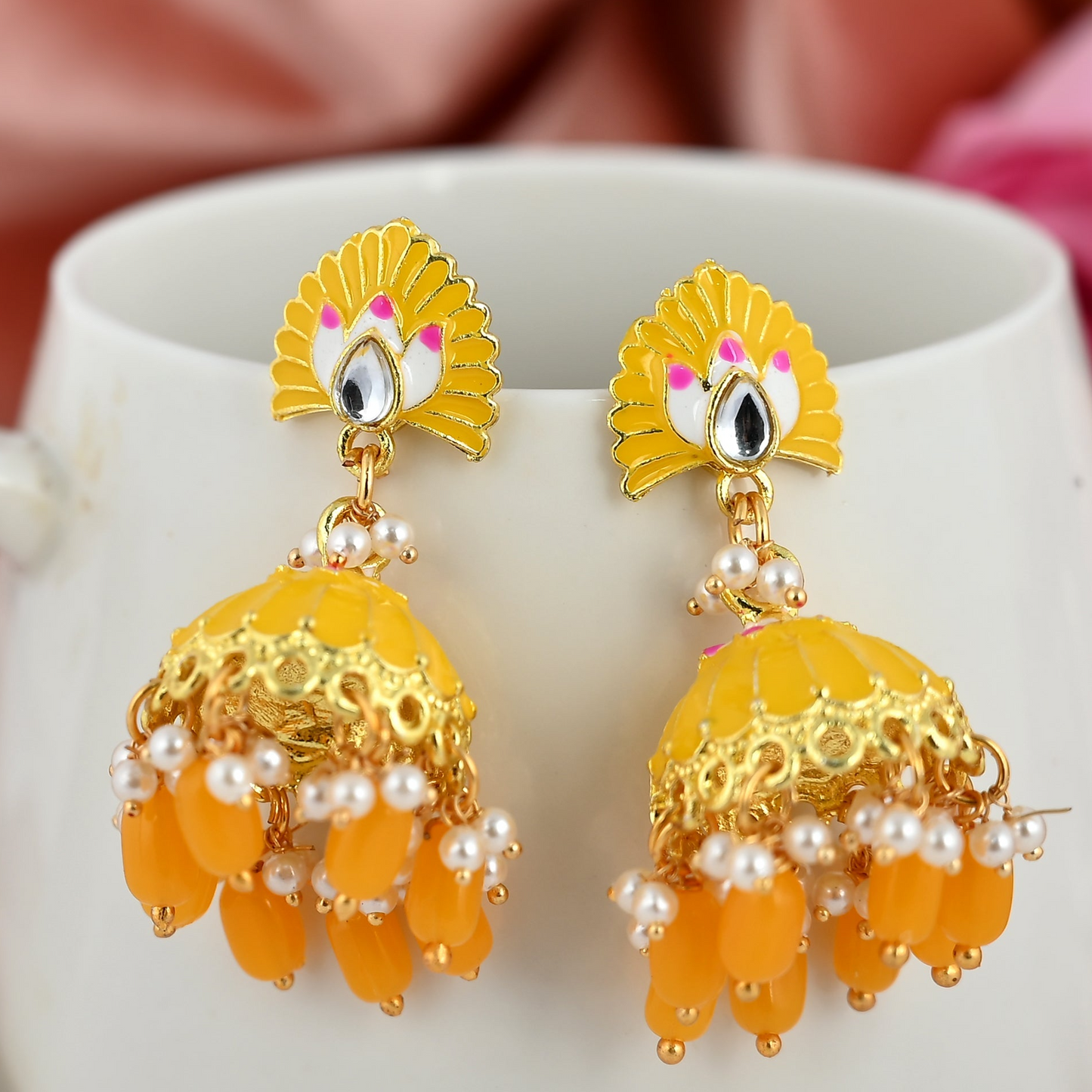 LEMON SHLOKA JHUMKI