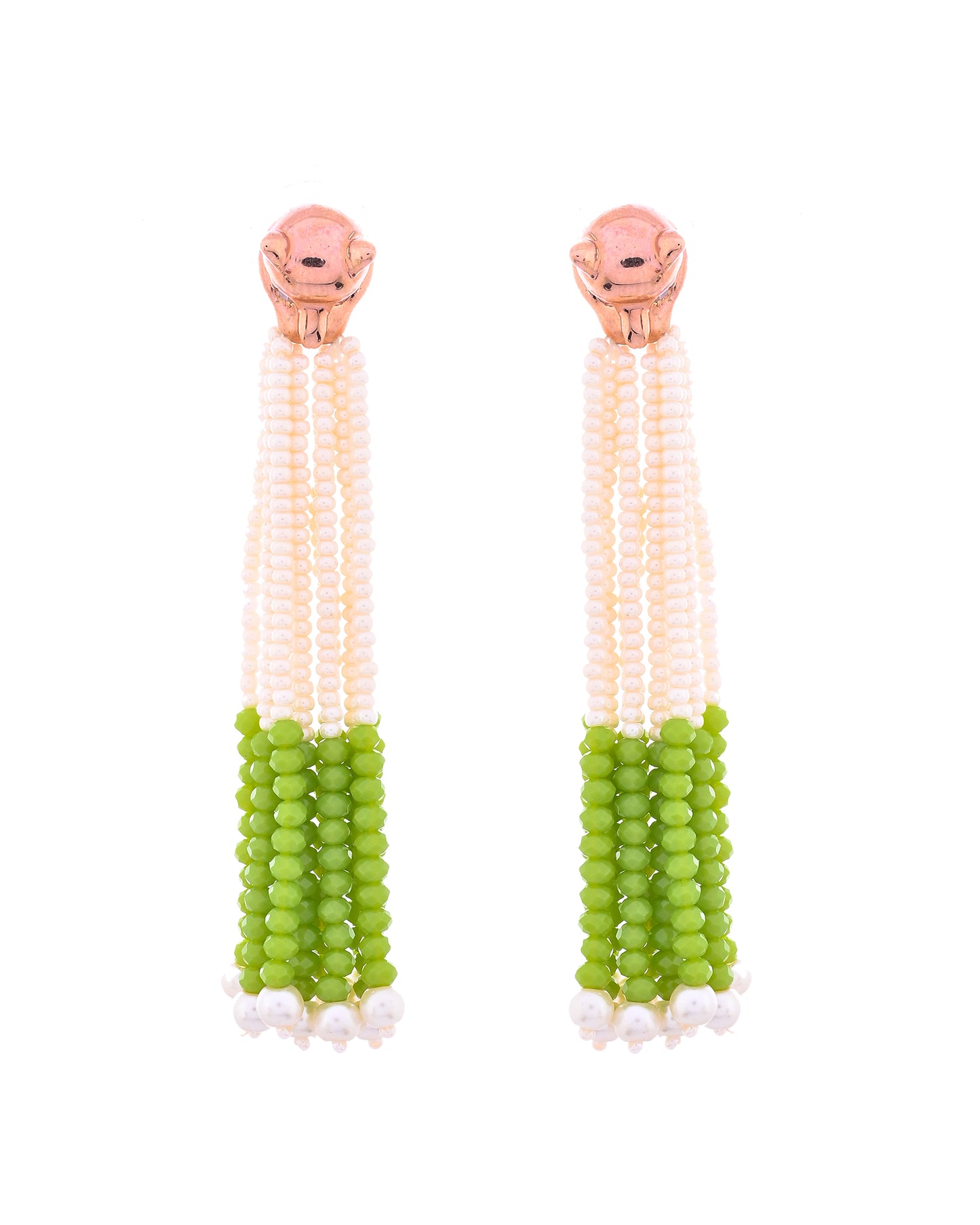 LIME ROSEGOLD VERA NECKLACE