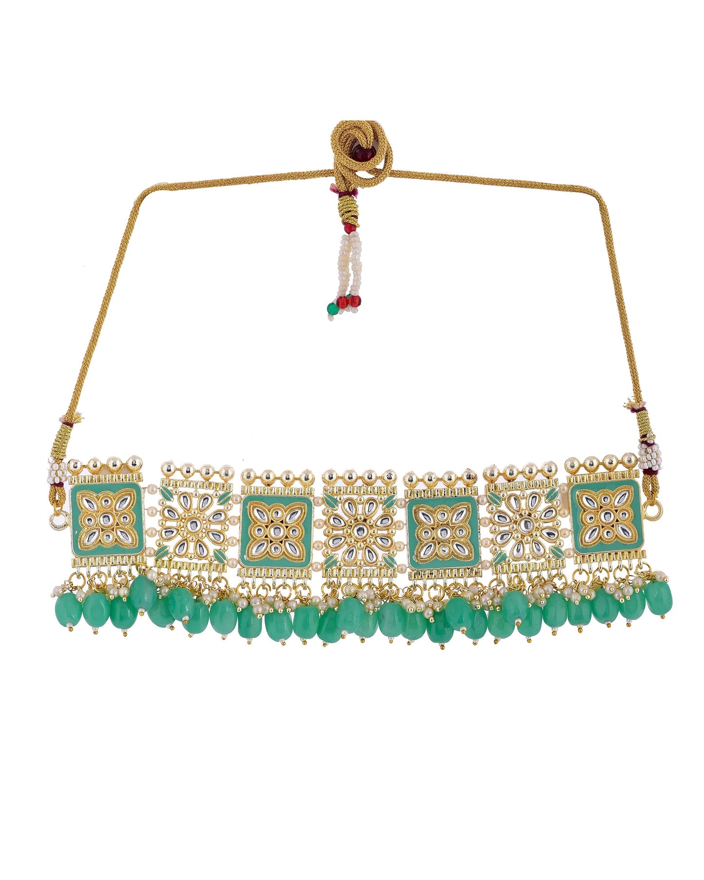 GREEN ARUNIMA CHOKER SET
